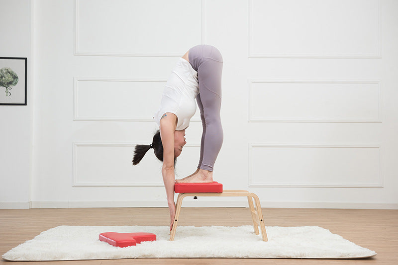 Wooden Shoulderstand God Assisted Handstand Chair